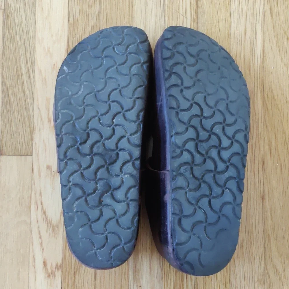Birkenstock Brown Leather Paris Mary Jane RARE!!! - Picture 4 of 9